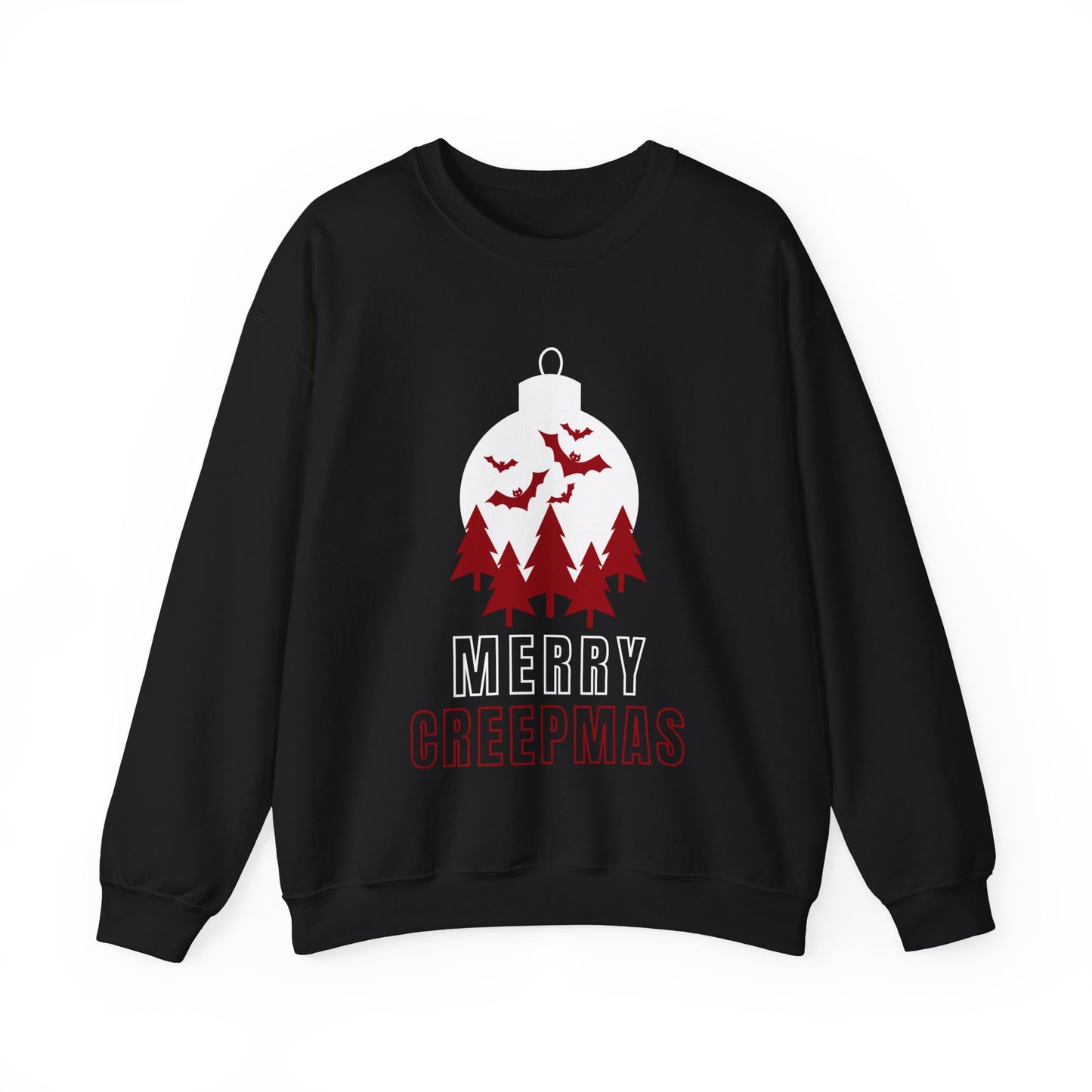 Merry Creepmas Gildan Crewneck Sweatshirt