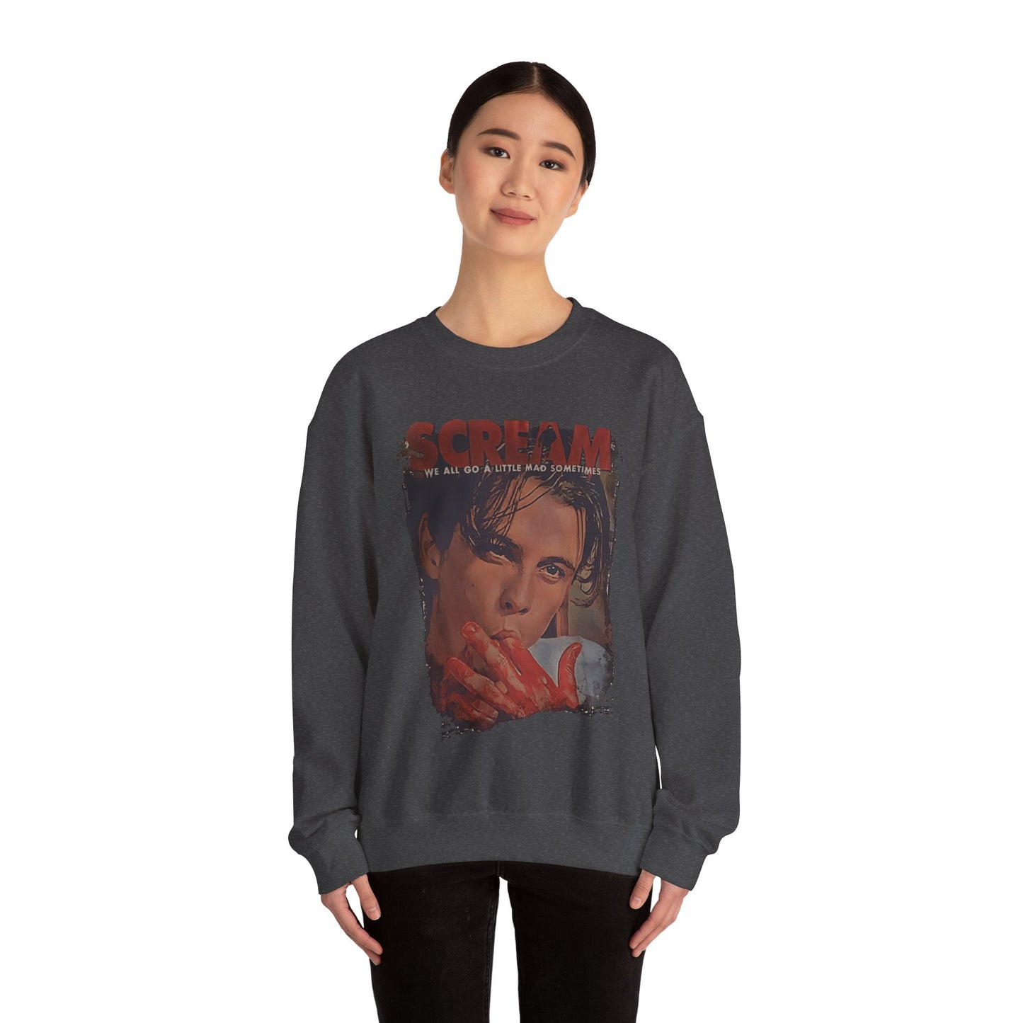 Scream Gildan Crewneck Sweatshirt