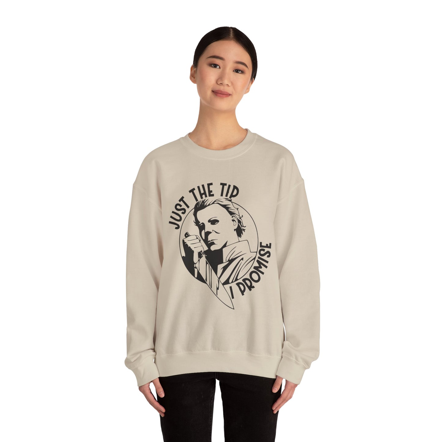 Just The Tip Gildan  Crewneck Sweatshirt