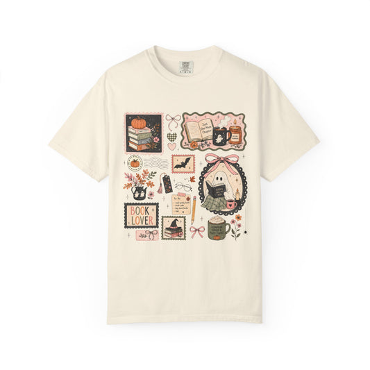 Book Lover ghostie Graphic T-Shirt