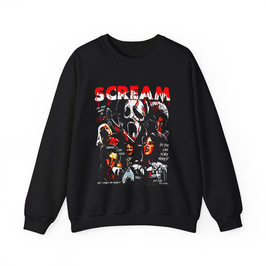 Scream Gildan Crewneck Sweatshirt