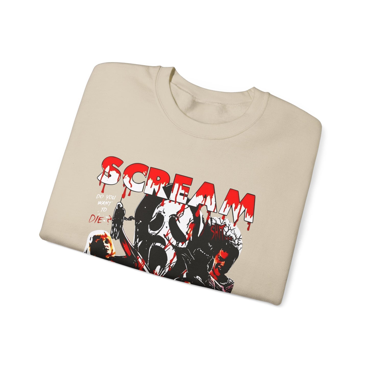 Scream Gildan Crewneck Sweatshirt