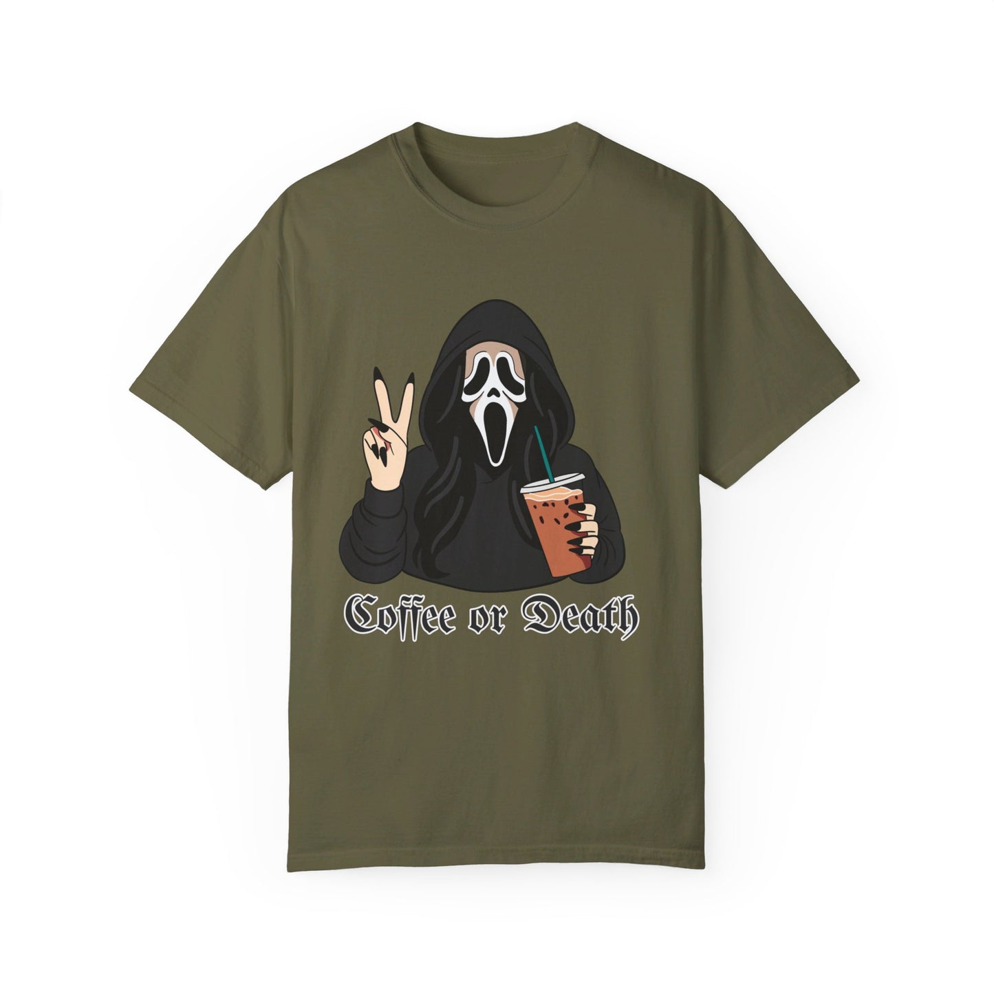 Coffee or Death T shirt