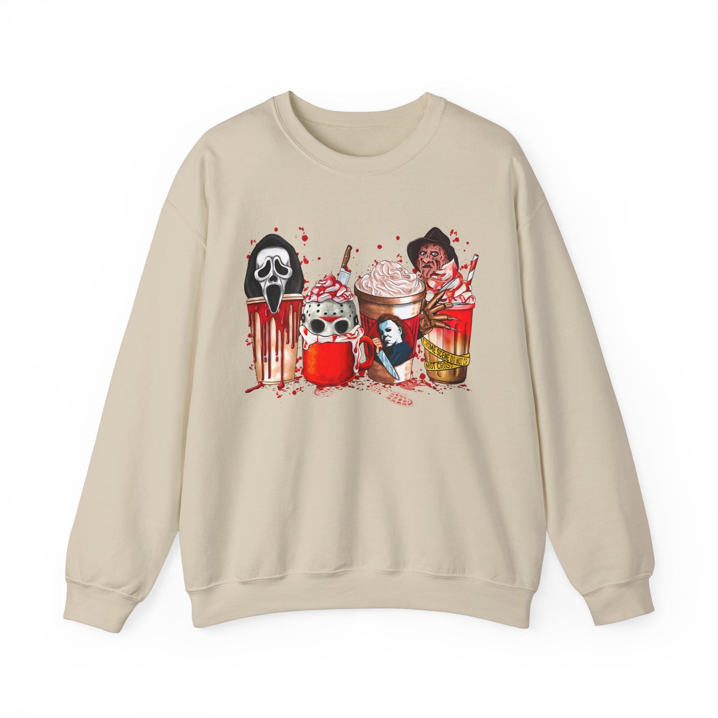 Spooky Coffee Crewneck Sweatshirt