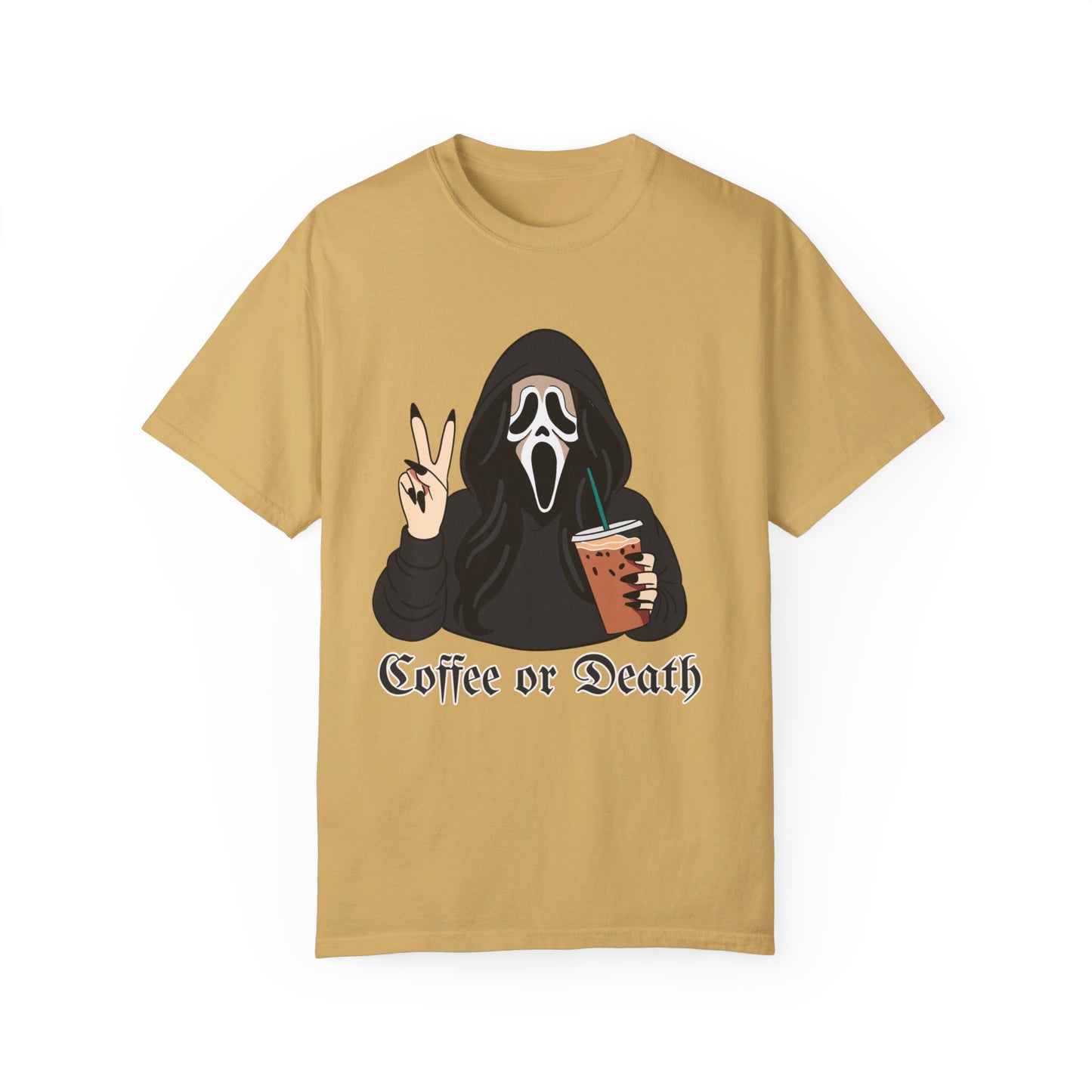 Coffee or Death T shirt