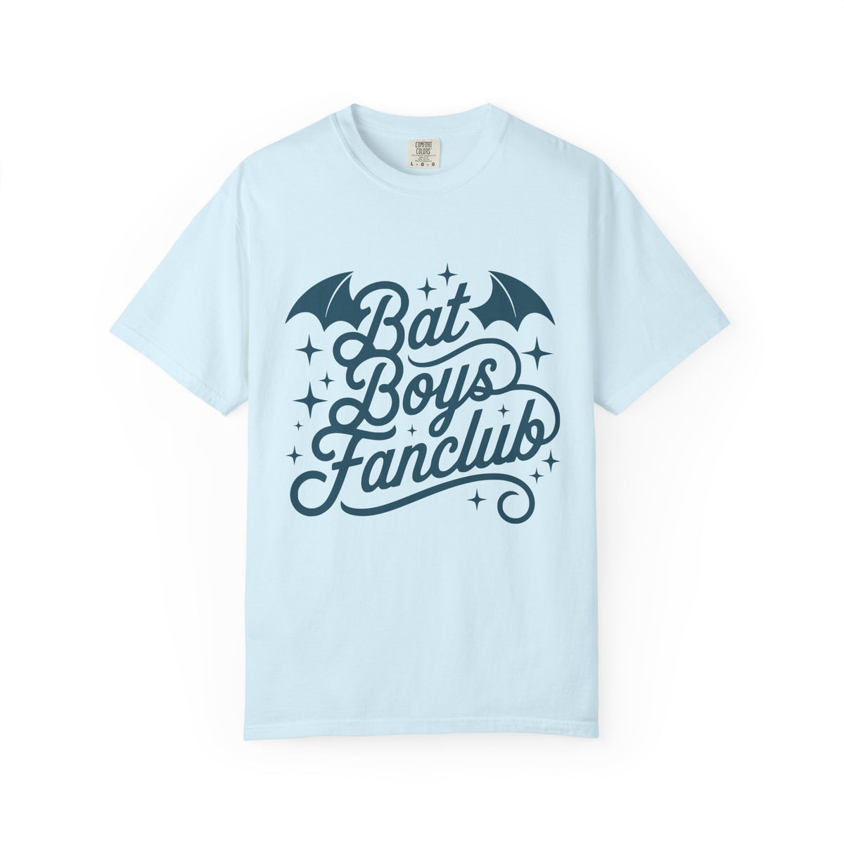 Bat Boys Fanclub T-Shirt — Retro Script Bat Graphic Tee