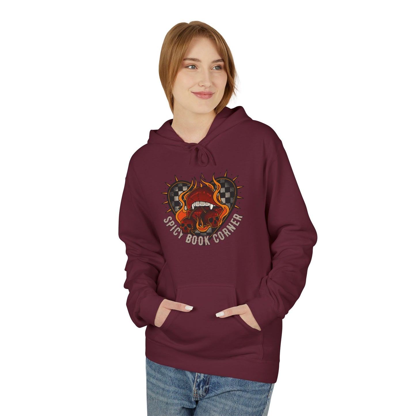 Spicy Book Corner hoodie | Rep Team gildan