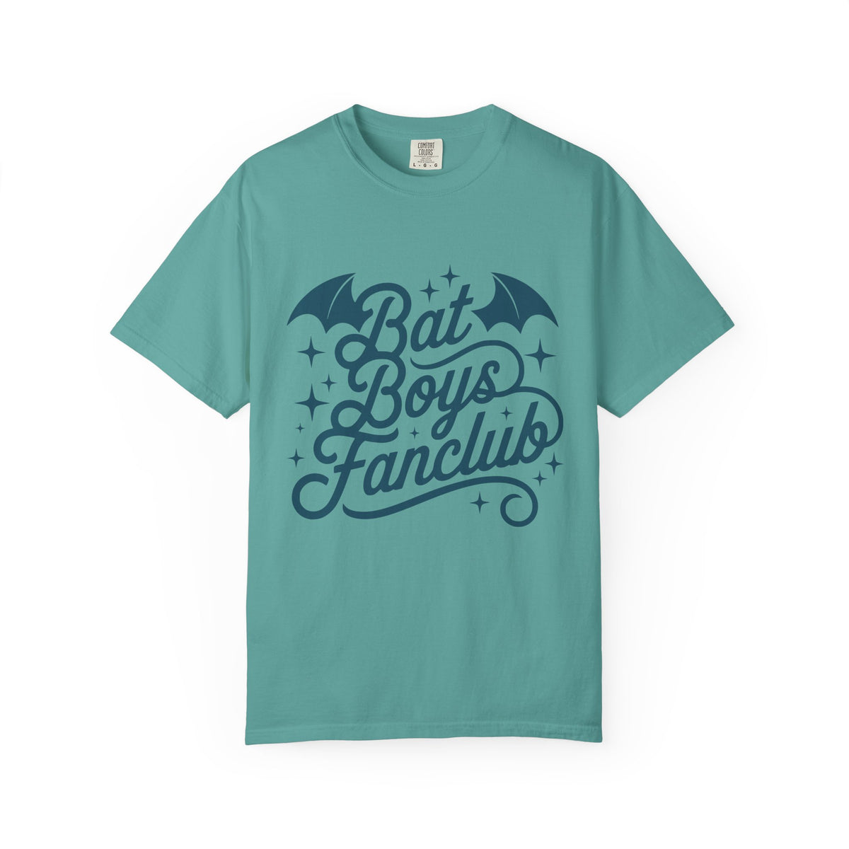 Bat Boys Fanclub T-Shirt — Retro Script Bat Graphic Tee