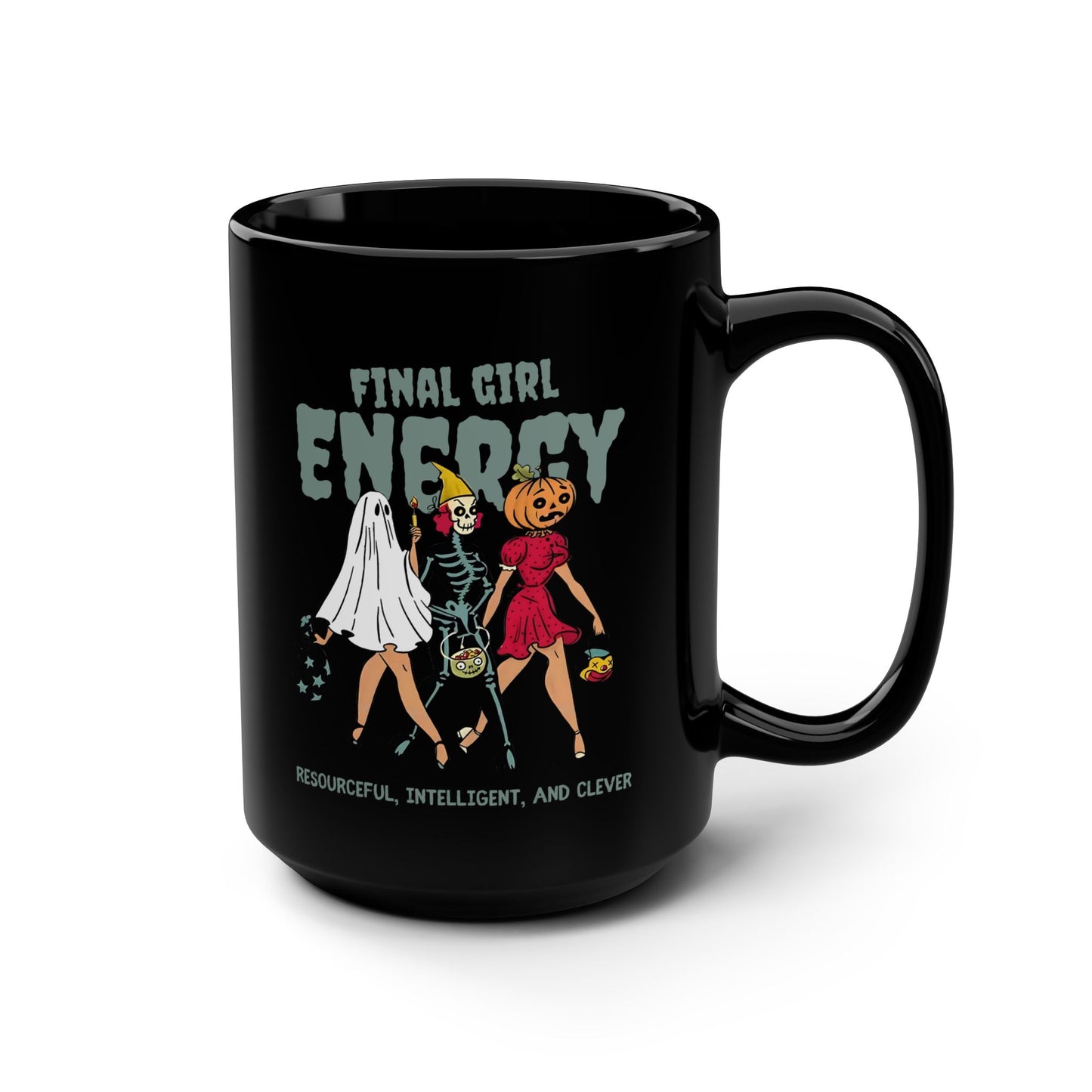 Final Girl Black Mug, 15oz