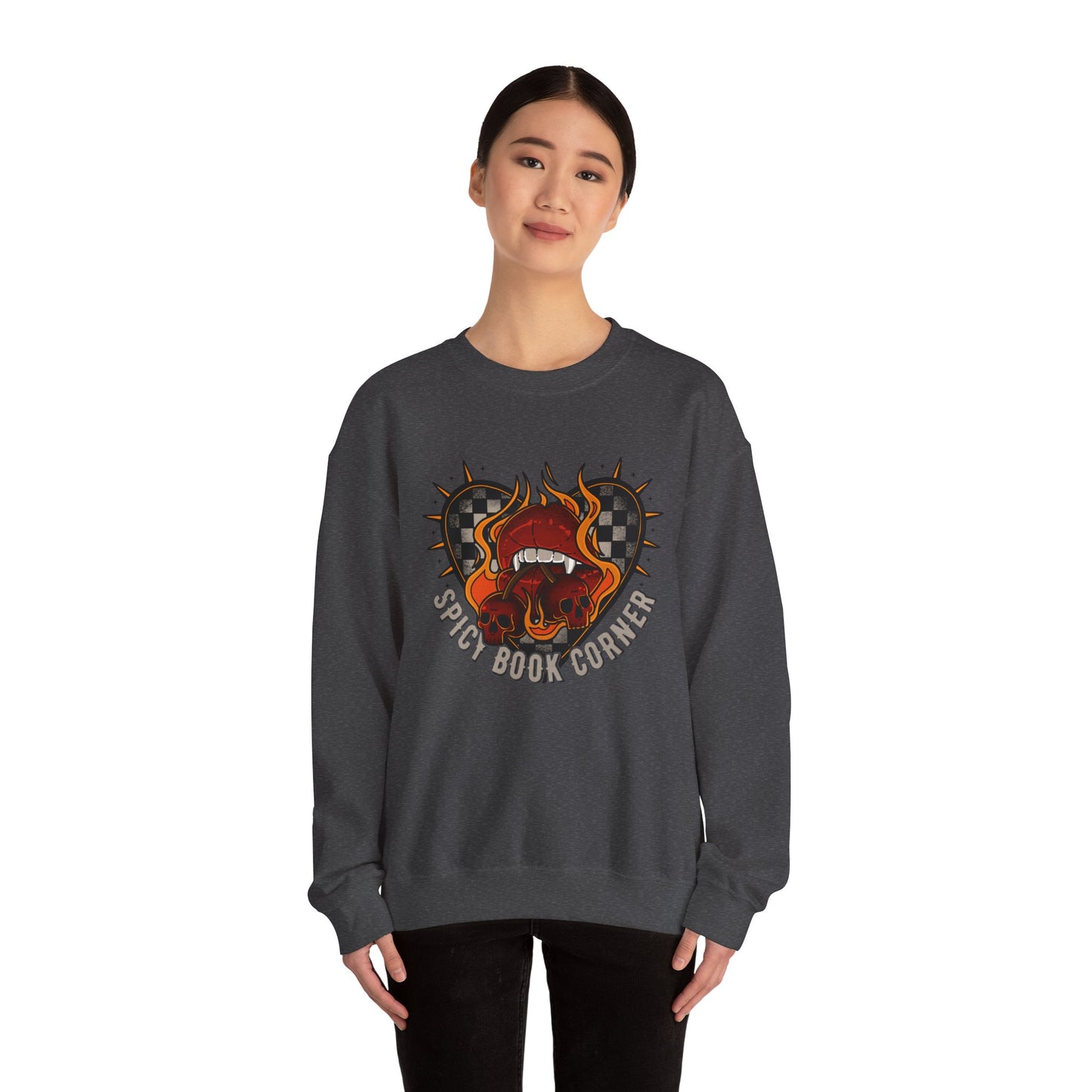 Spicy Book Corner Rep Crewneck