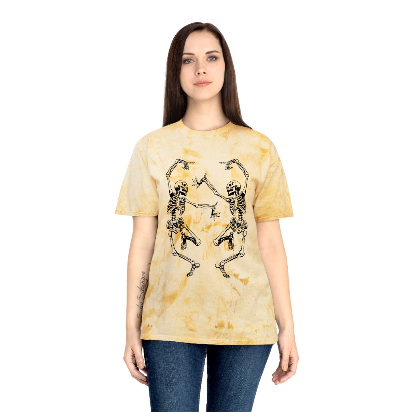 Dancing Skeleton Color Blast T-Shirt