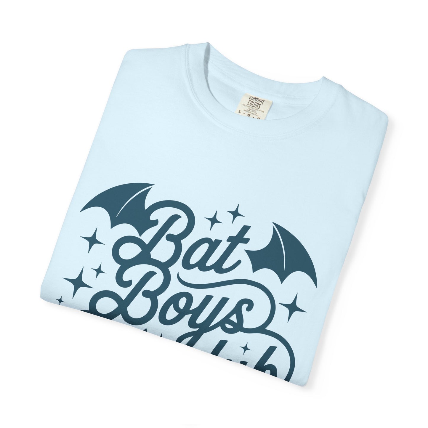 Bat Boys Fanclub T-Shirt — Retro Script Bat Graphic Tee