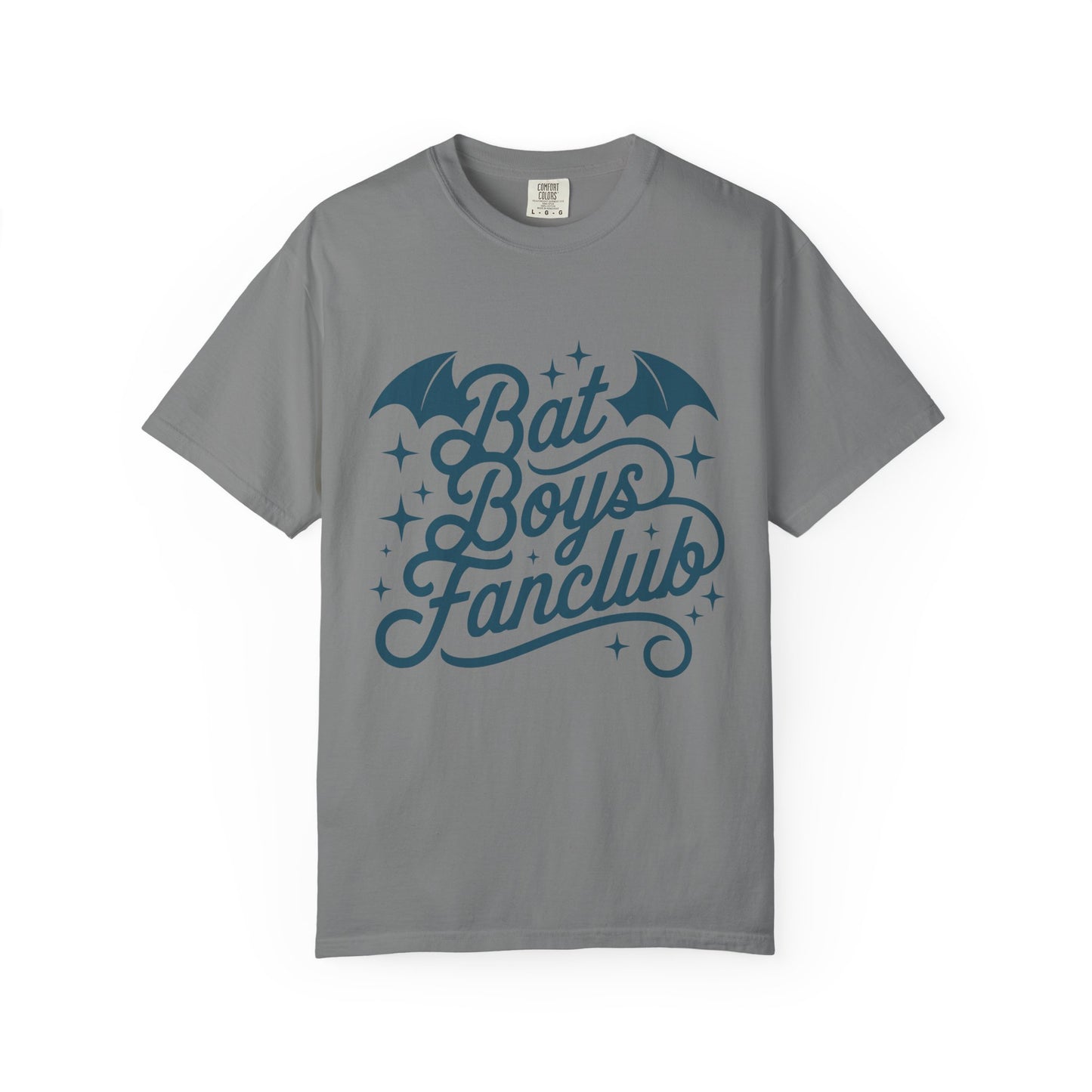 Bat Boys Fanclub T-Shirt — Retro Script Bat Graphic Tee
