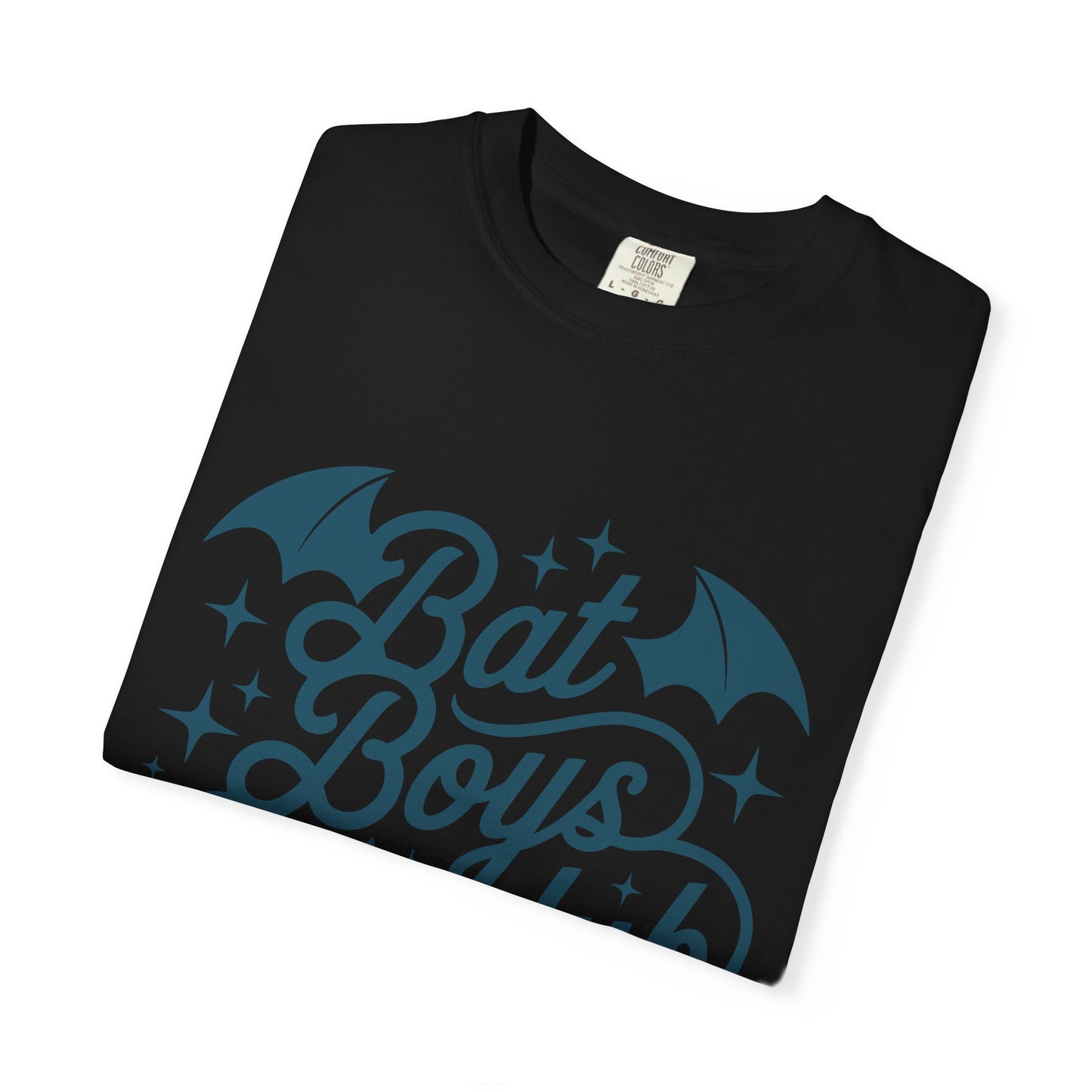 Bat Boys Fanclub T-Shirt — Retro Script Bat Graphic Tee