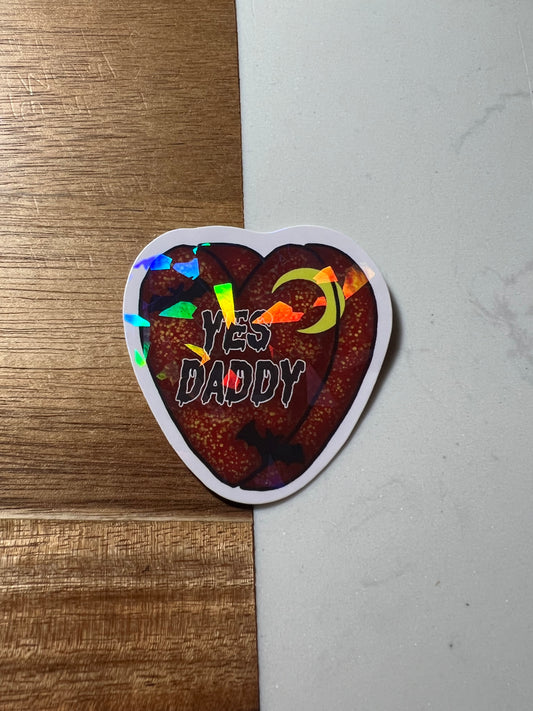 Yes daddy heart