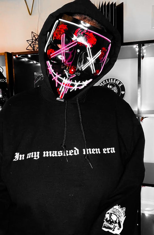 Masked Men Gildan Hooded Sweatshirt